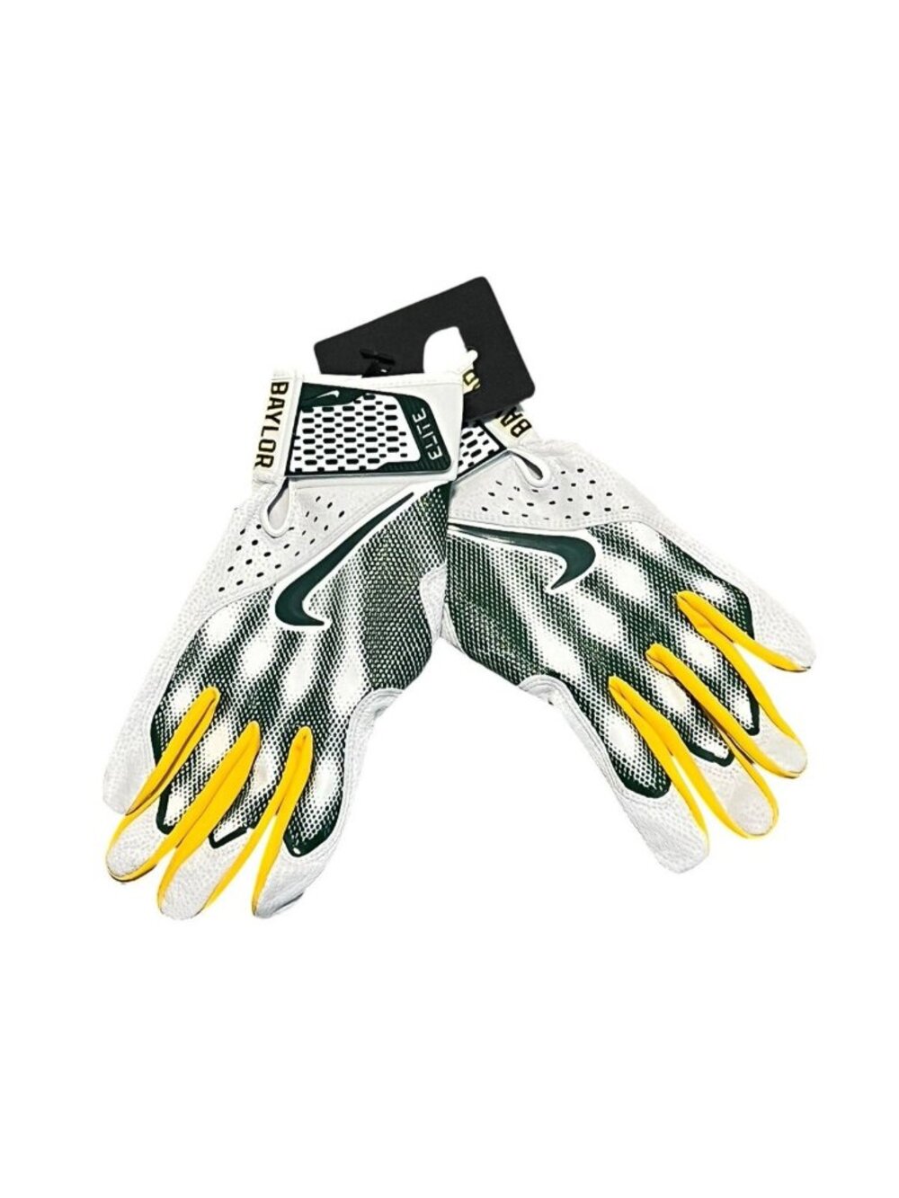 Nike Alpha Elite Baylor Bears Baseball Batting Gloves Men's Size Large FB4146